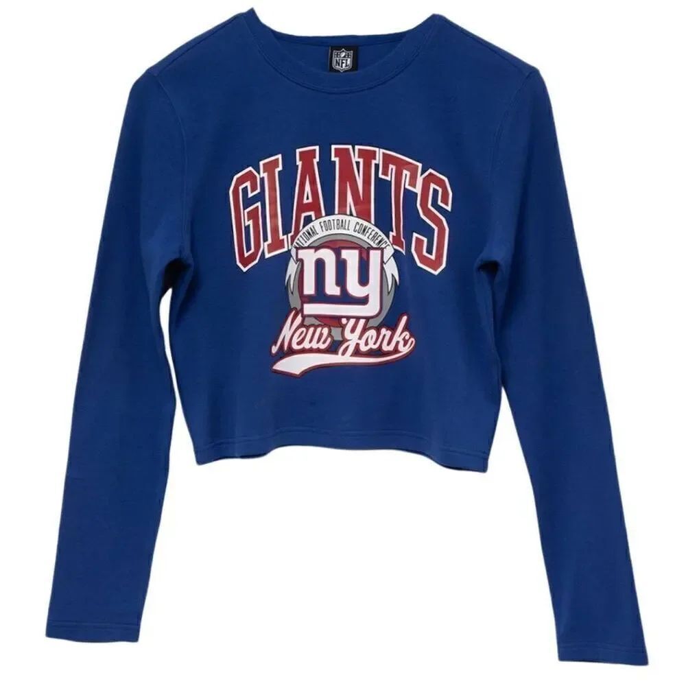 NFL Team Apparel New York Giants Long Sleeve T-Shirt -D